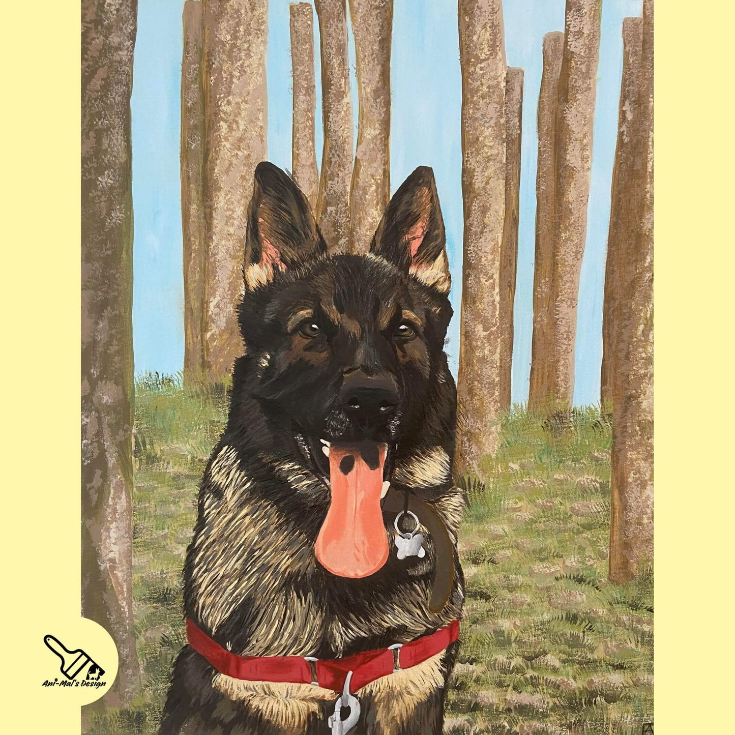 Professional Custom Pet Artwork