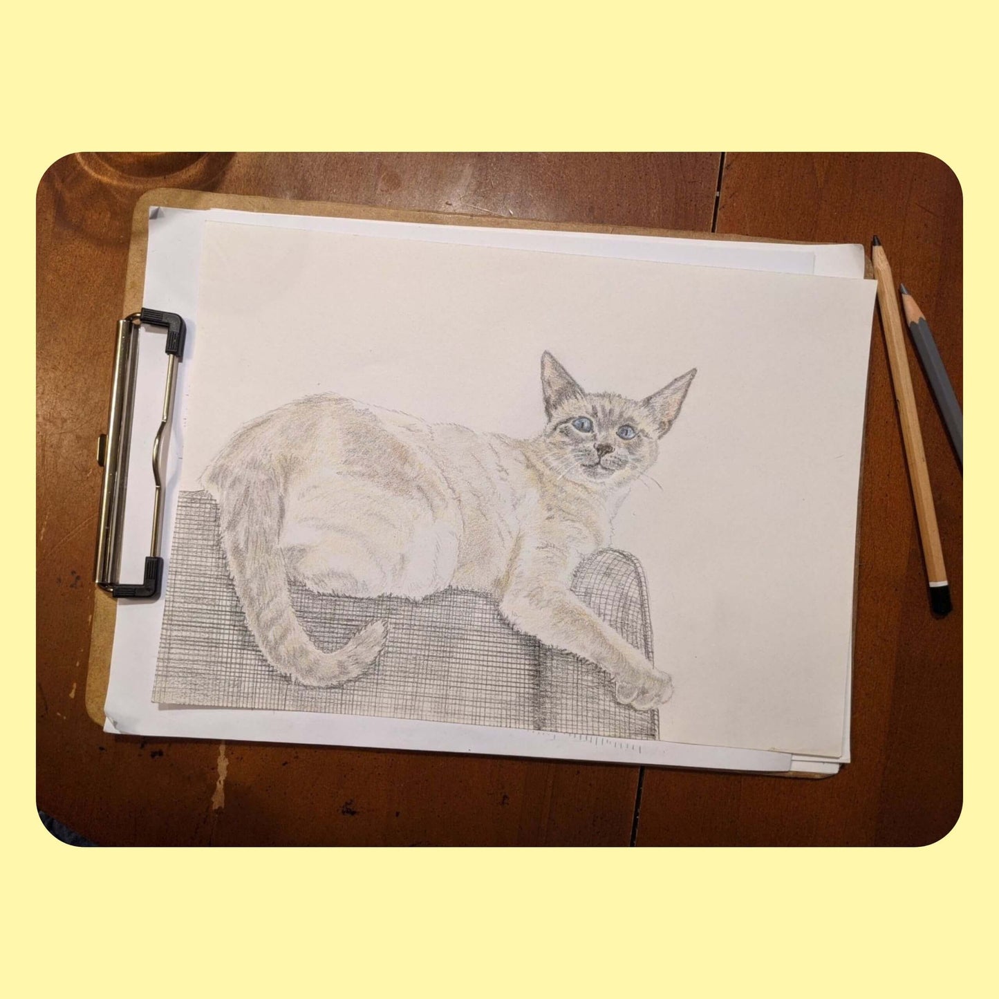 Custom Colored Pencil Artwork