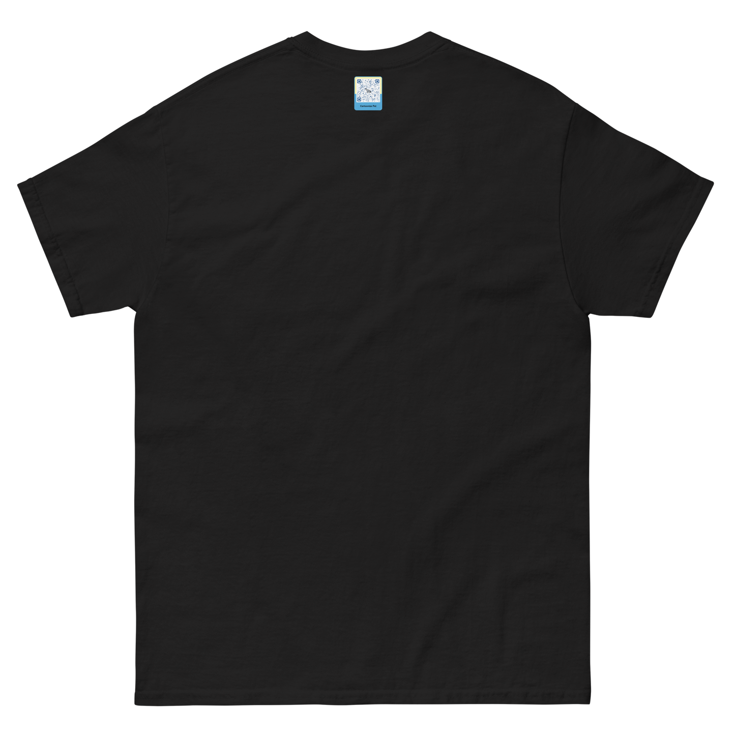 black Custom Pet Men’s Classic Tee for a dog named Bella