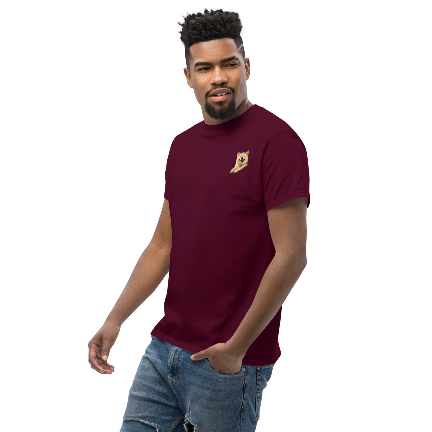Custom Pet Men's Classic Tee | Couch Cooper
