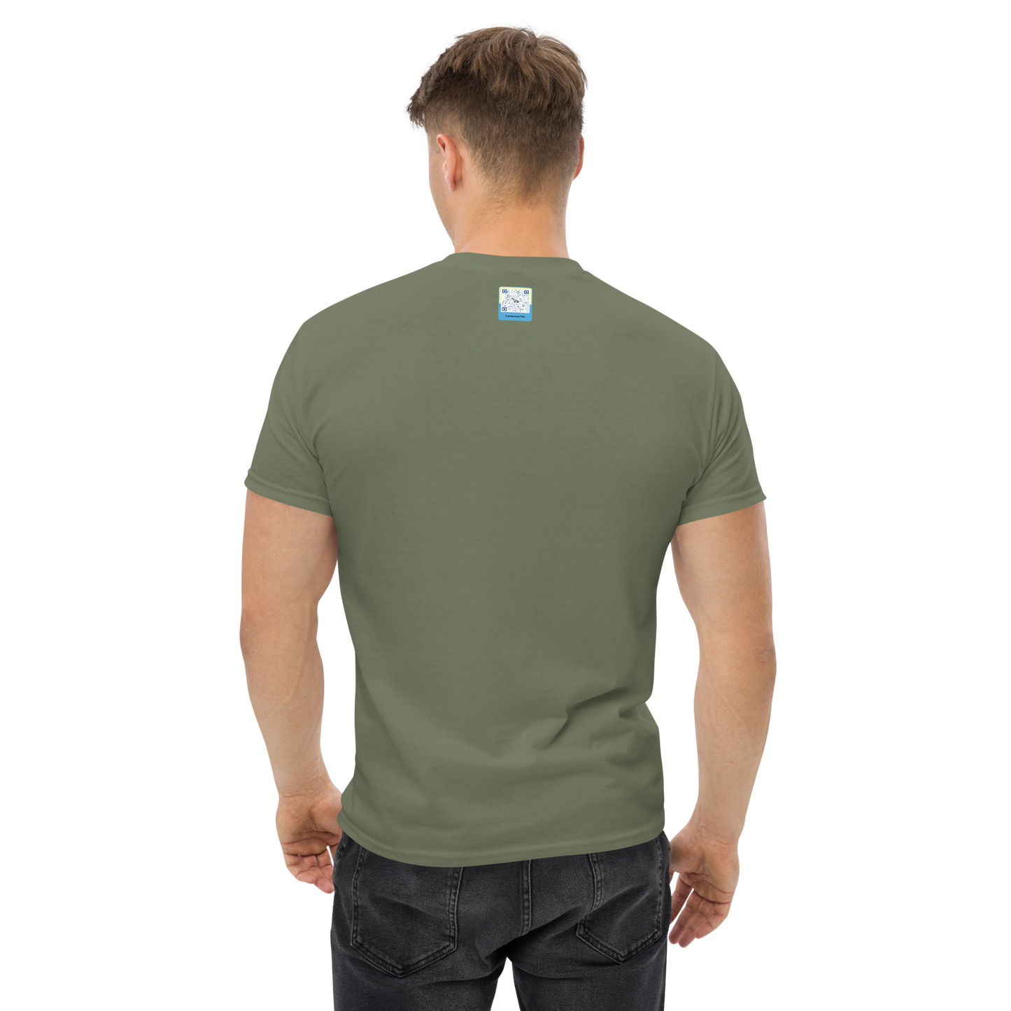 Custom Pet Men's Classic Tee | Couch Cooper