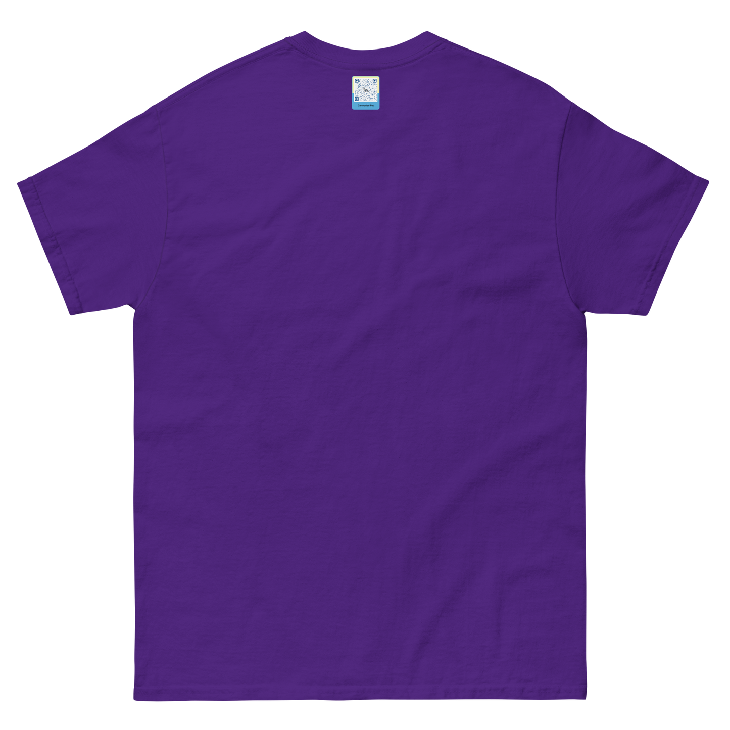 purple Custom Pet Men’s Classic Tee for a dog named Bella
