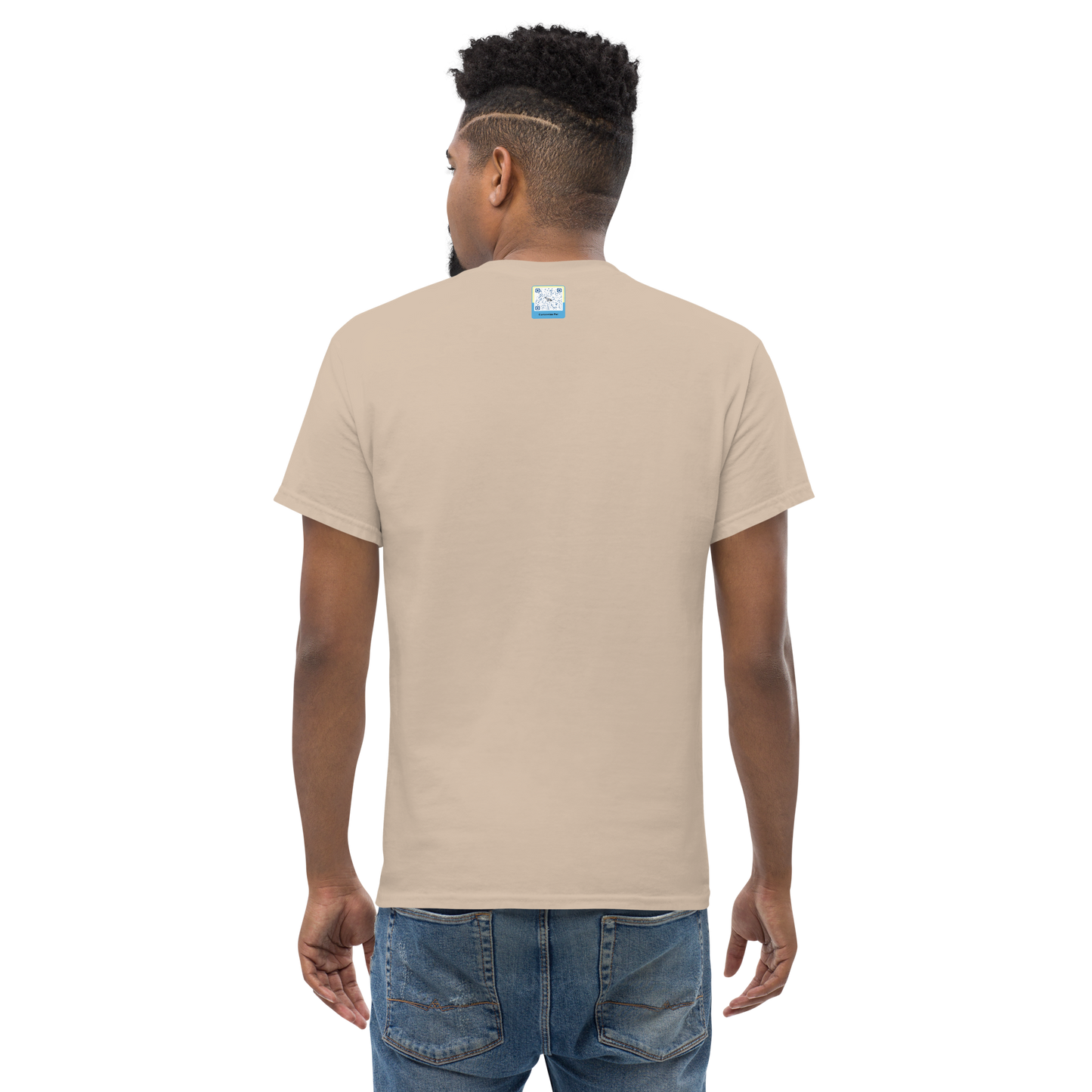 sand Custom Pet Men’s Classic Tee for a horse named Bella