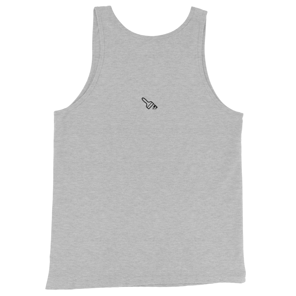 grey Custom Pet Men’s Tank Top for a dog named Yoda