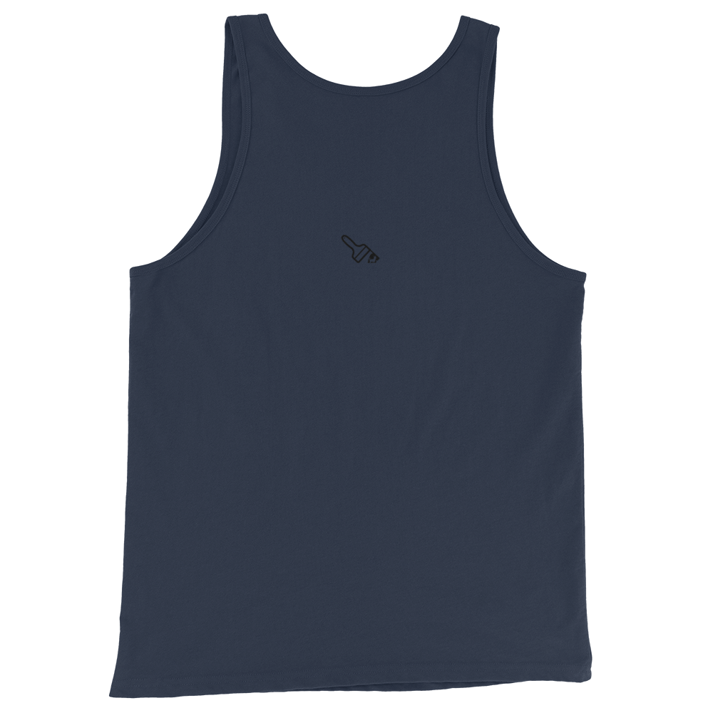 navy Custom Pet Men’s Tank Top for a dog named Yoda