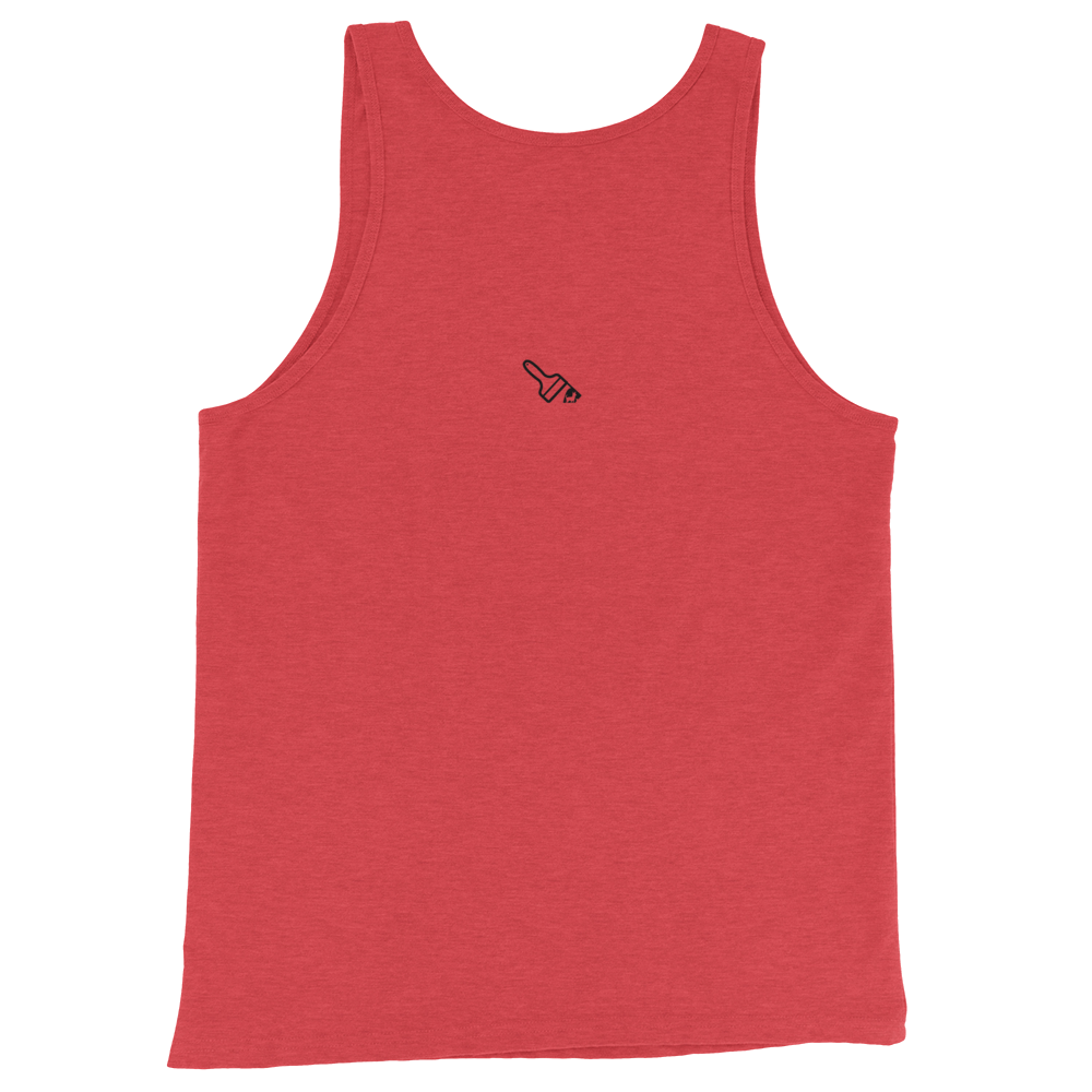 red Custom Pet Men’s Tank Top for a dog named Yoda