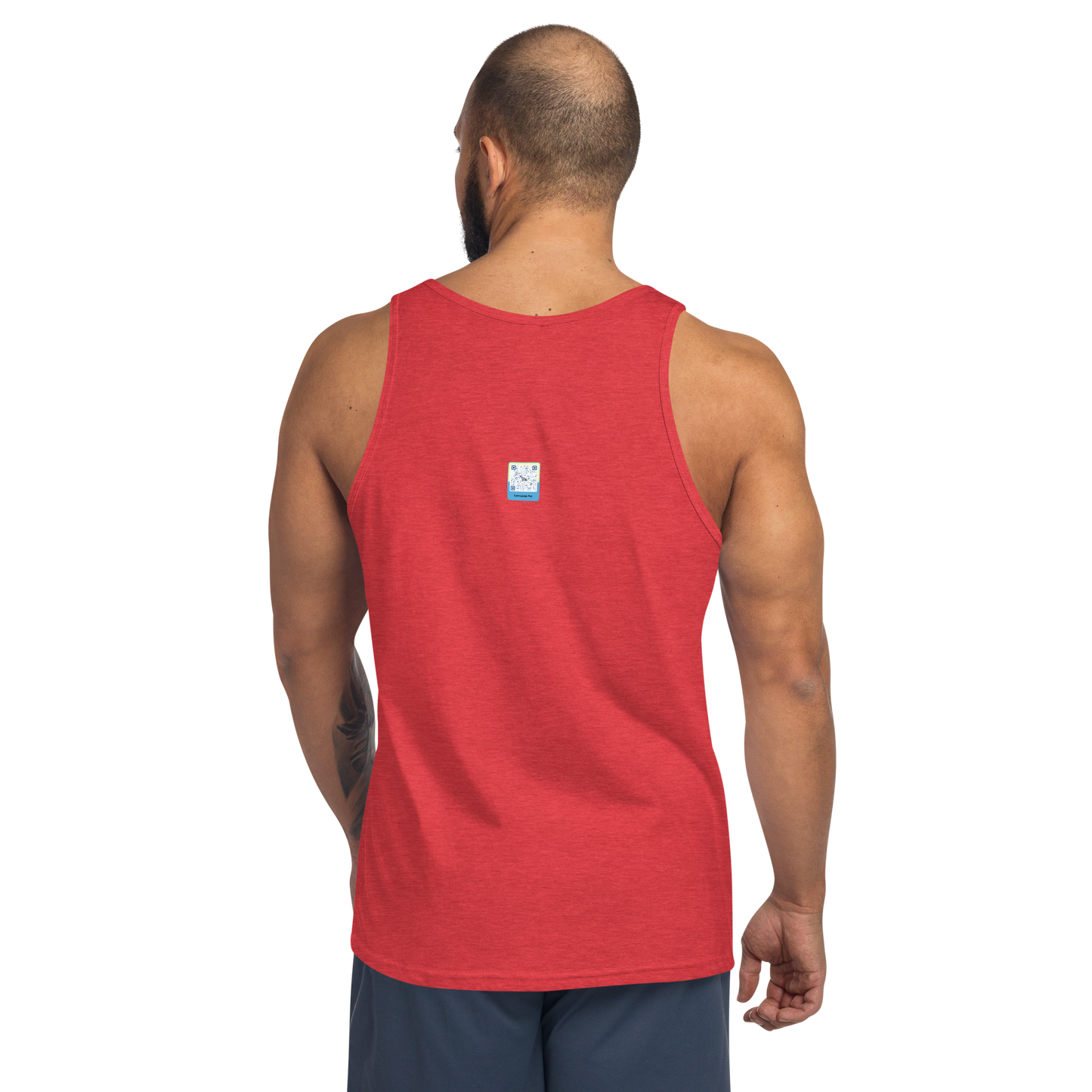 red Custom Pet Men’s Tank Top for a horse named Bella