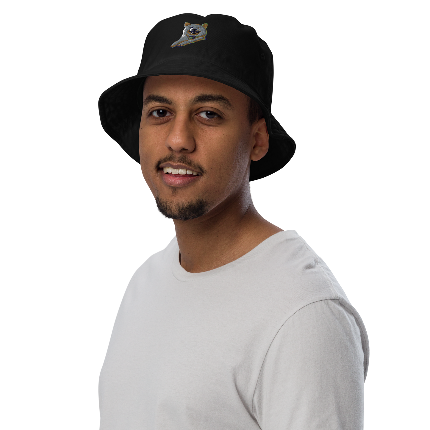 Custom Pet Organic Bucket Hat | Couch Cooper
