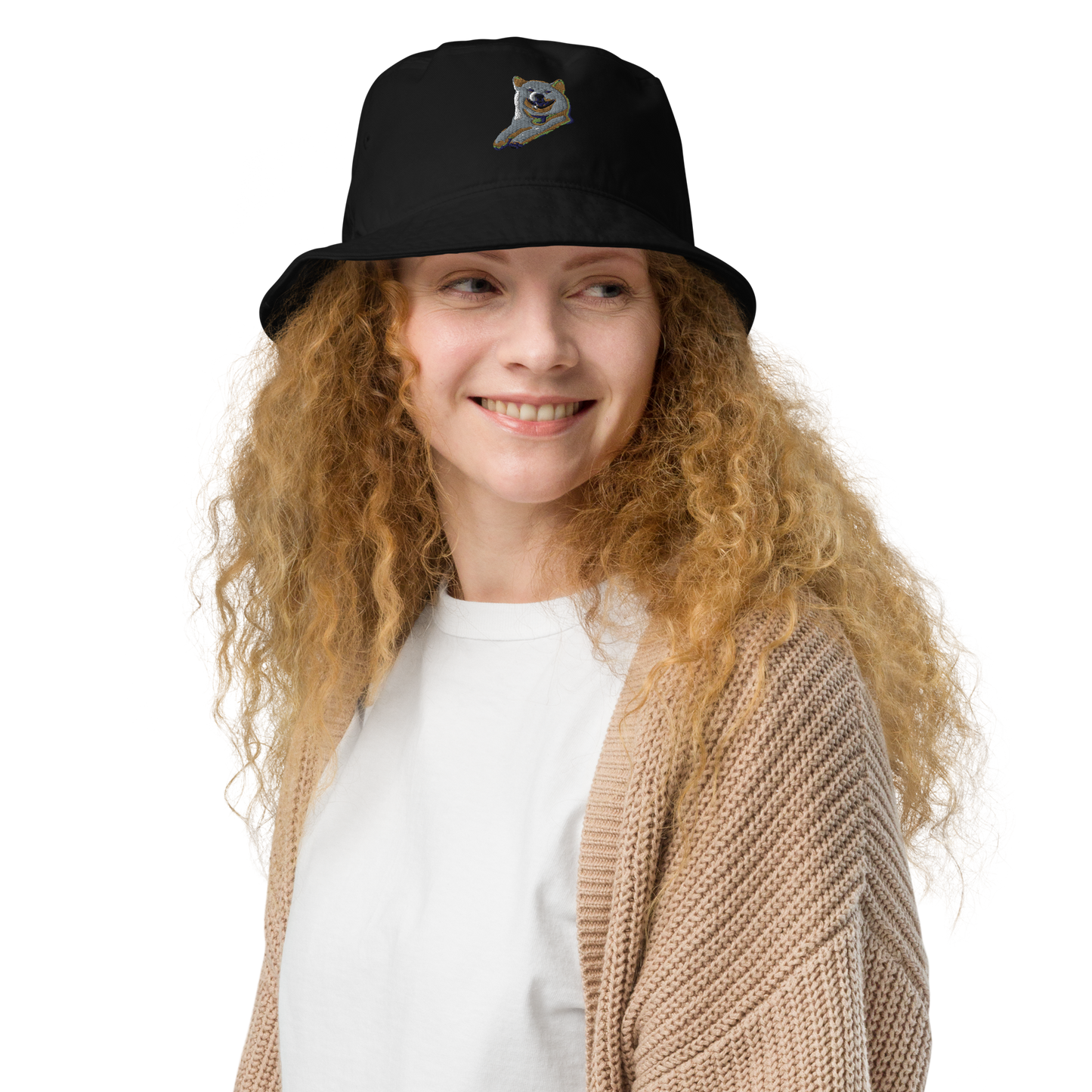 Custom Pet Organic Bucket Hat | Couch Cooper