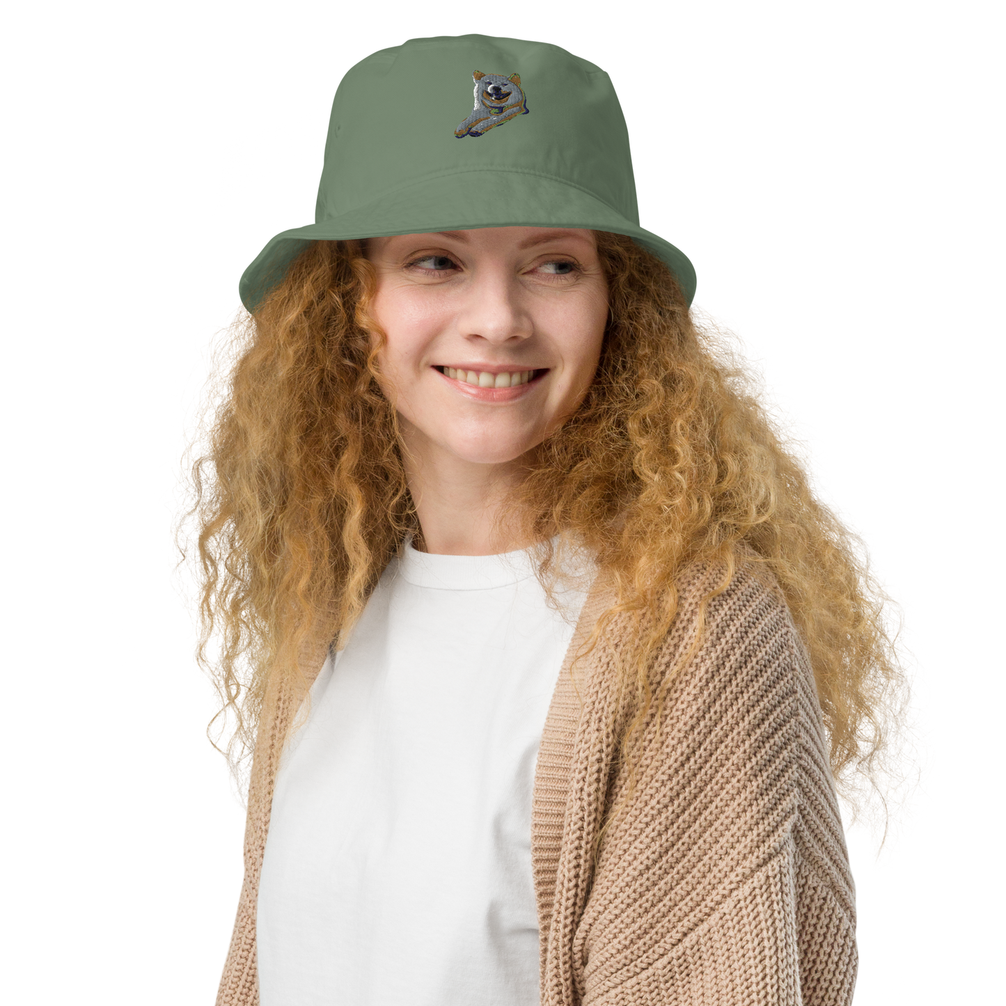 Custom Pet Organic Bucket Hat | Couch Cooper
