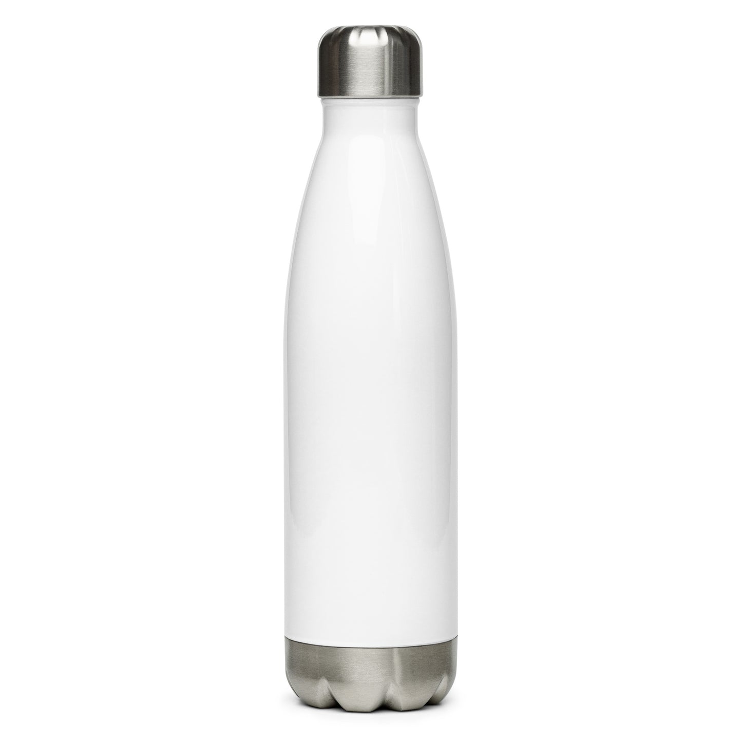 Custom Pet Stainless Steel Water Bottle for a dog named Cooper that loves couches