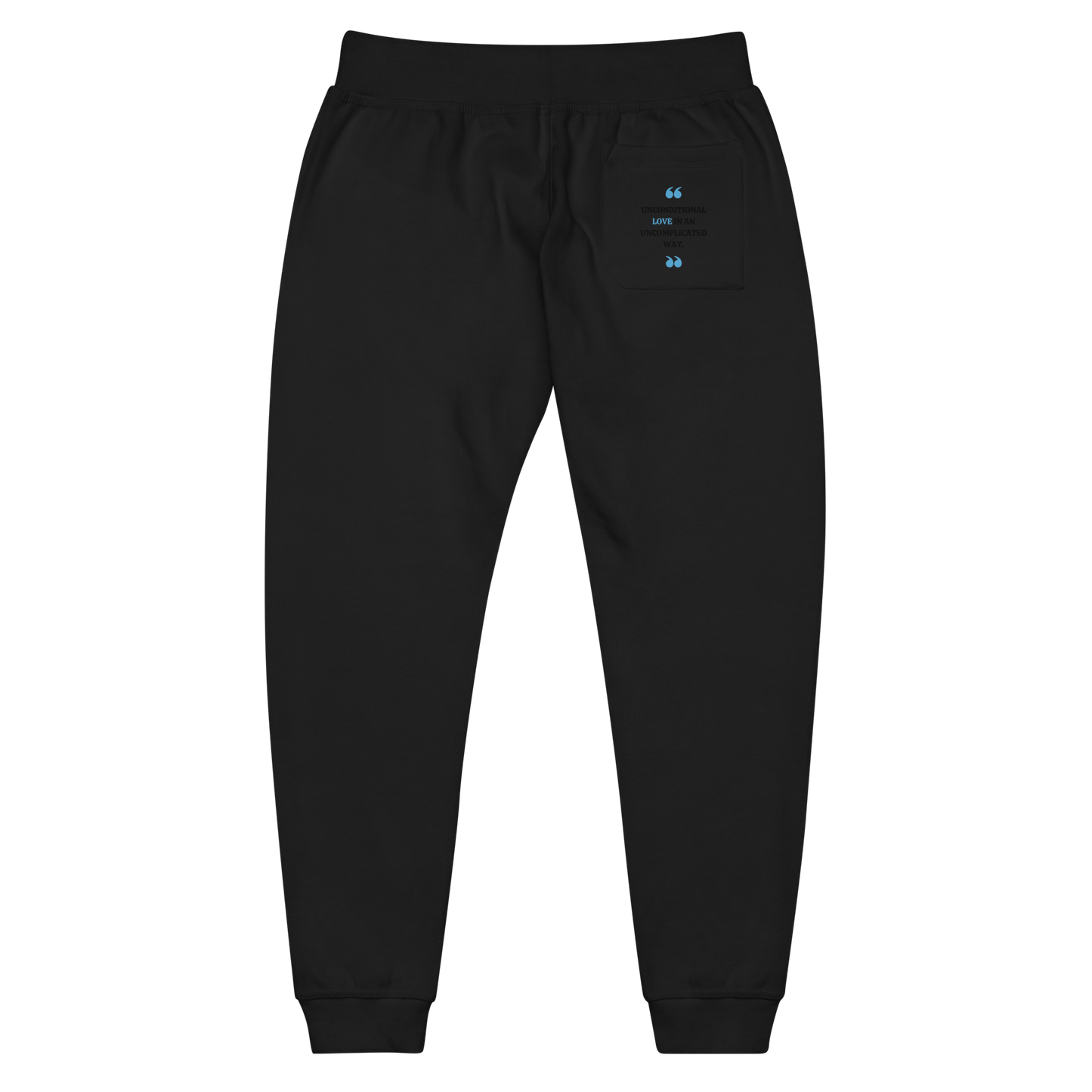 Unisex fleece sweatpants