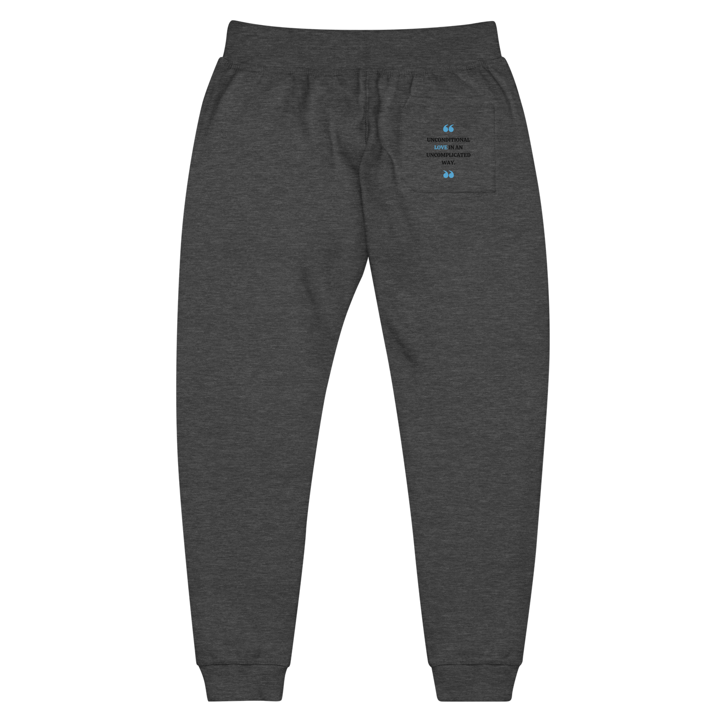 Unisex fleece sweatpants