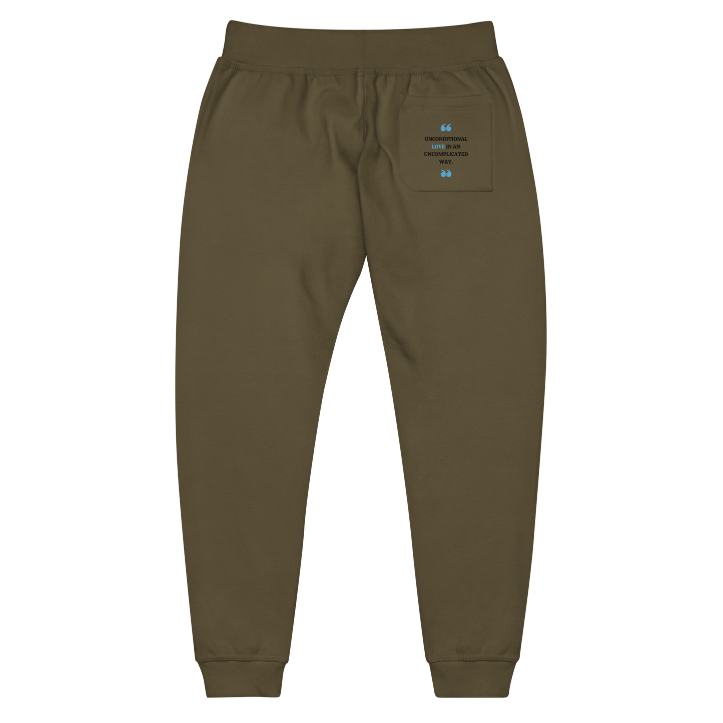 Unisex fleece sweatpants