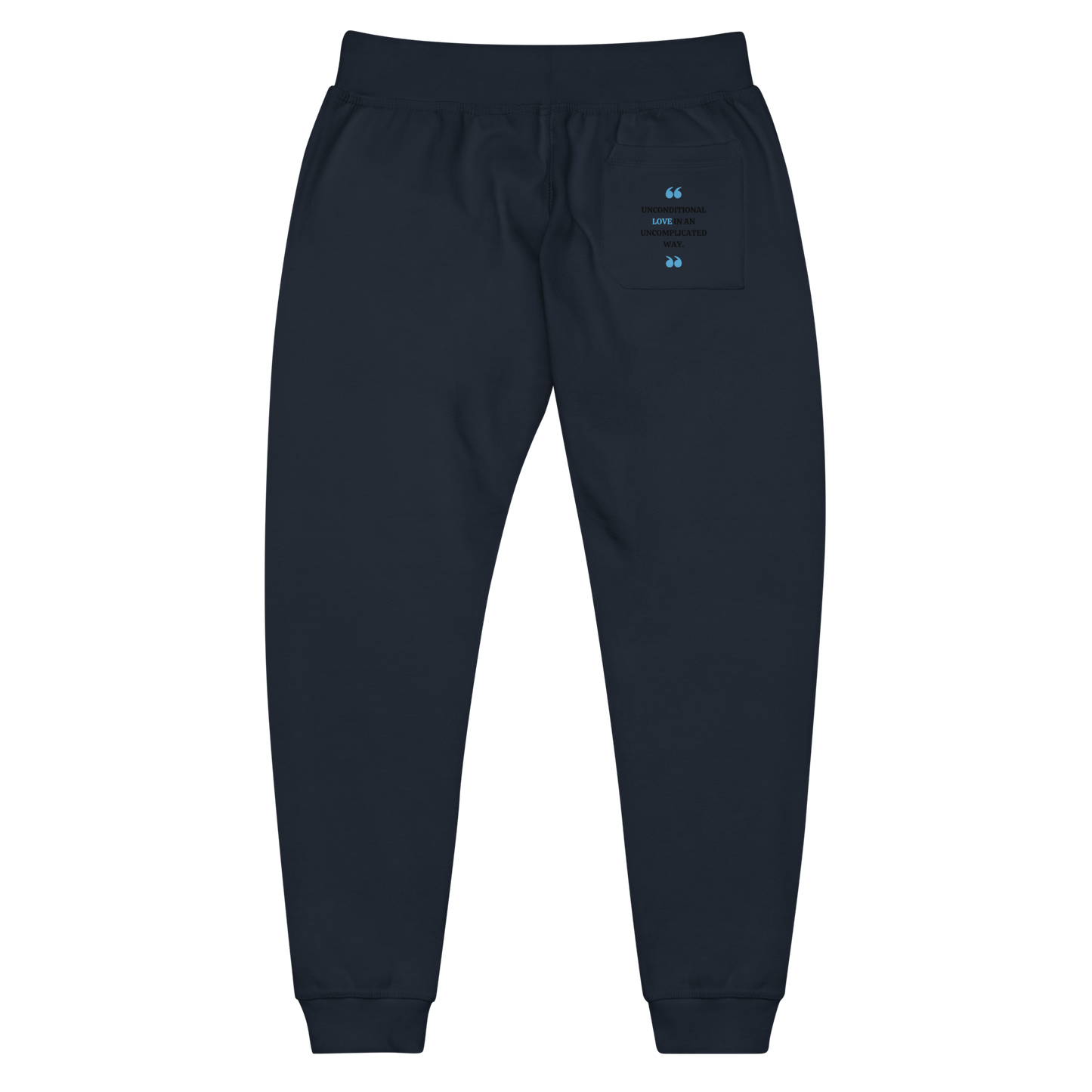 Unisex fleece sweatpants