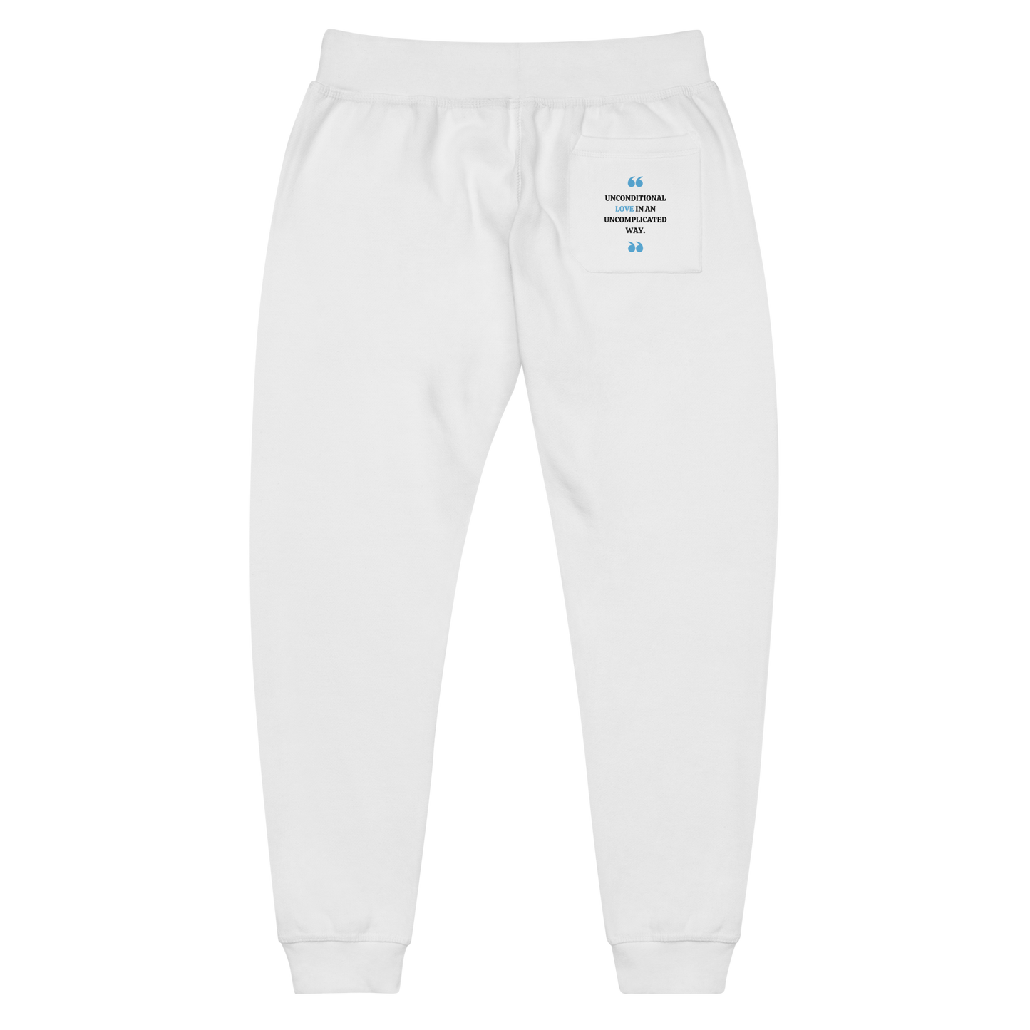 Unisex fleece sweatpants