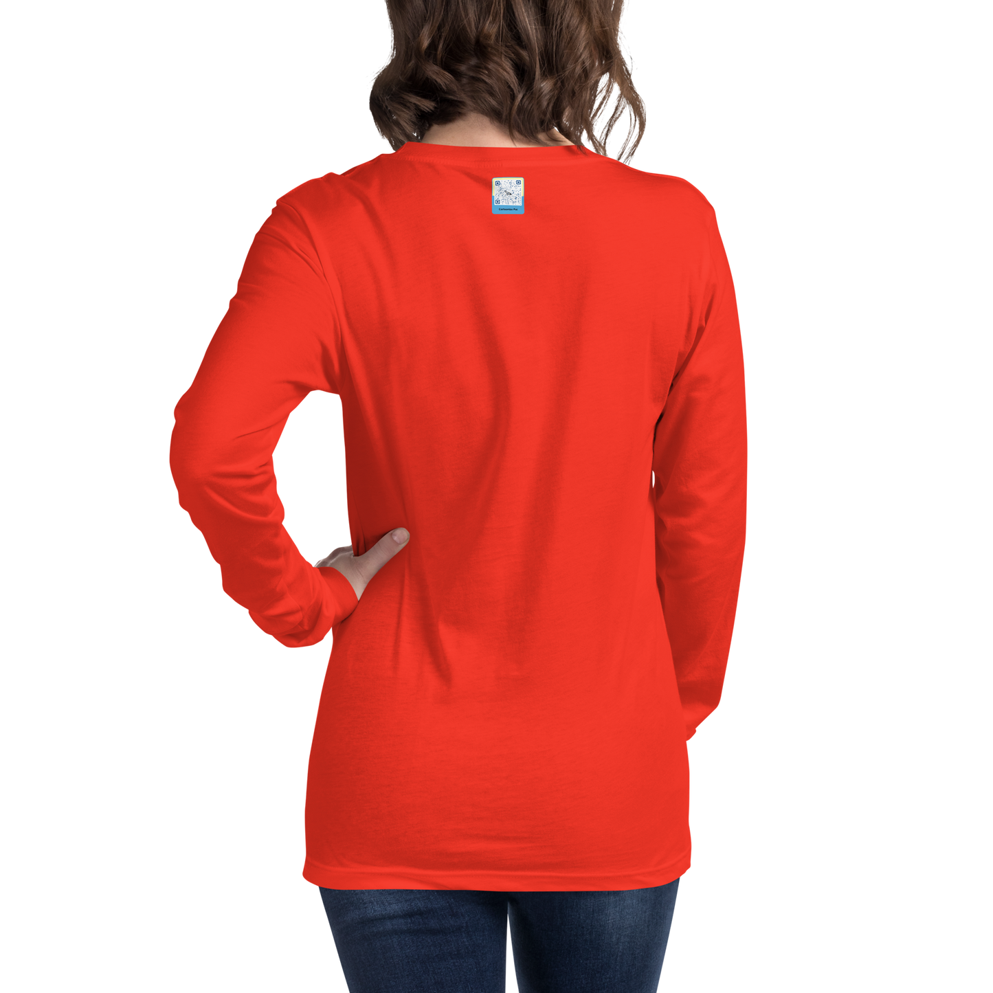 poppy Custom Pet Unisex Long Sleeve Tee for a horse named Bella