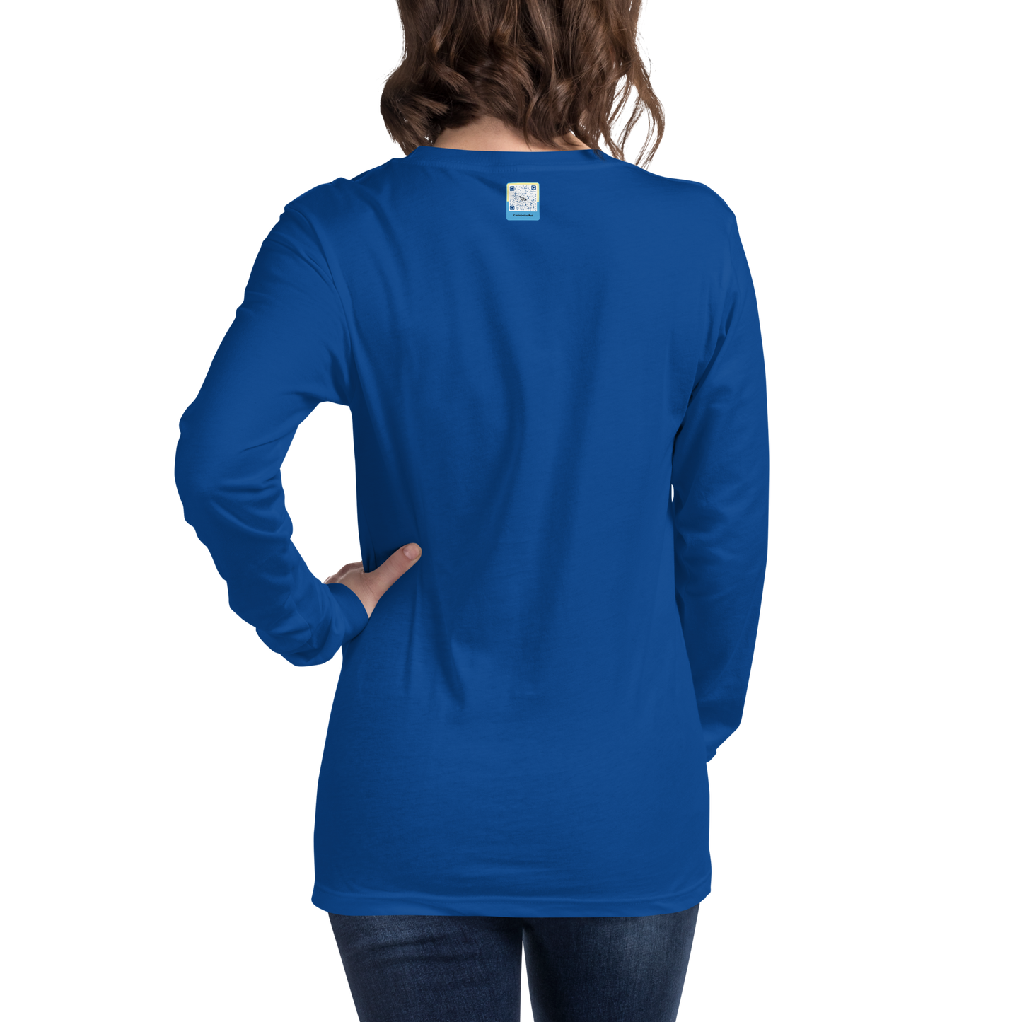 royal Custom Pet Unisex Long Sleeve Tee for a horse named Bella