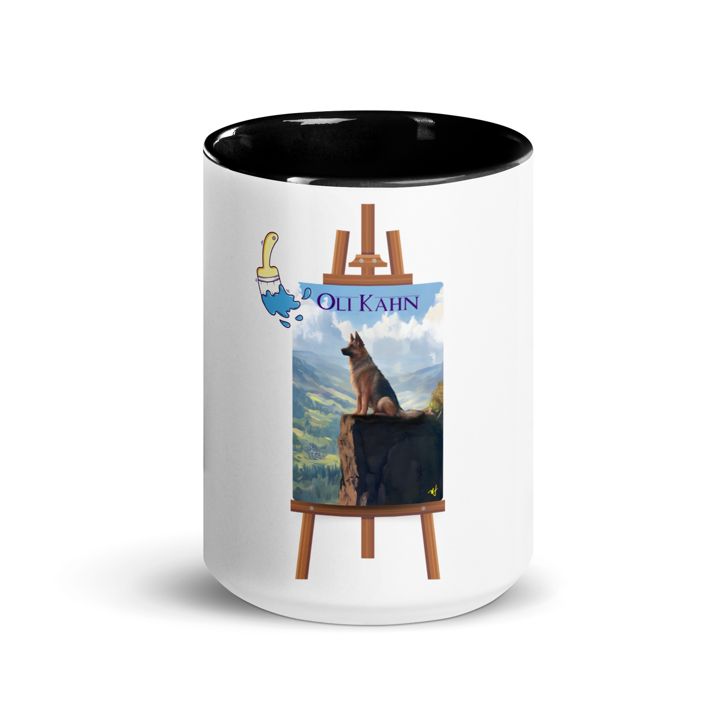 Custom Pet Mug with Color Inside | Oli Kahn