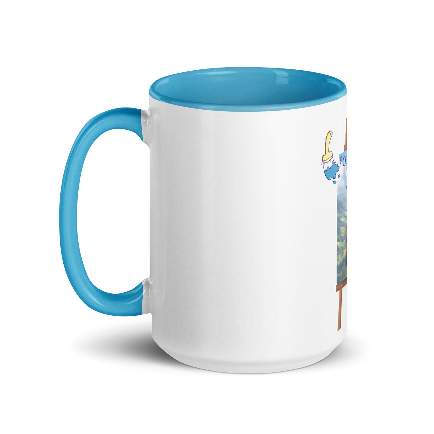 Custom Pet Mug with Color Inside | Oli Kahn
