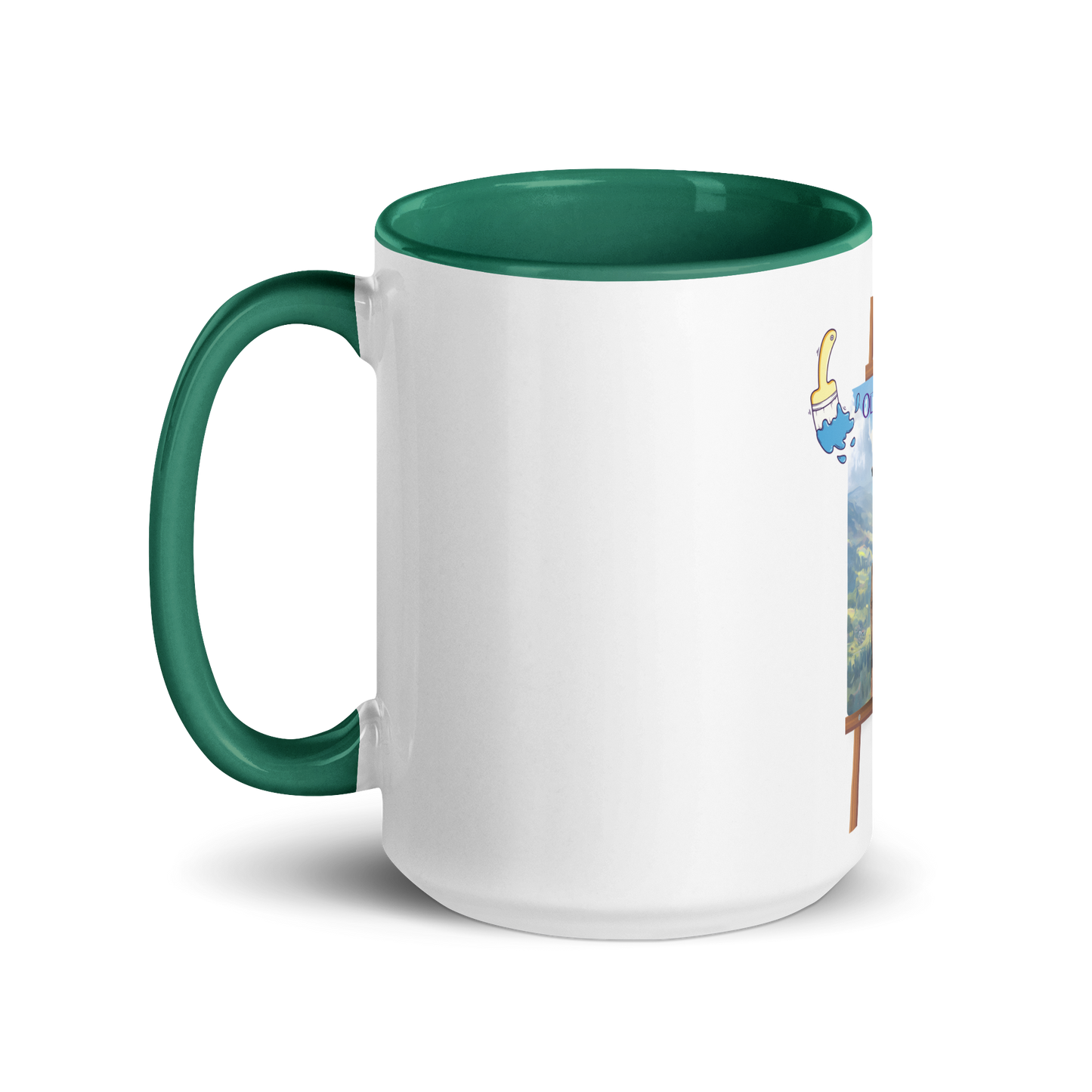 Custom Pet Mug with Color Inside | Oli Kahn