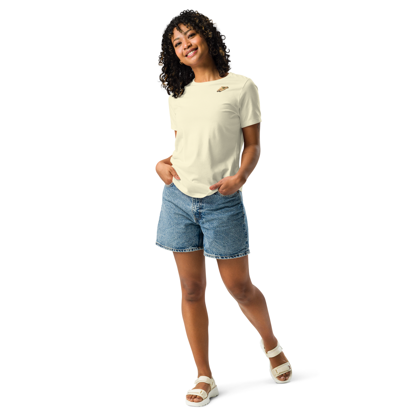 Custom Pet Women's Relaxed T-Shirt | Couch Cooper