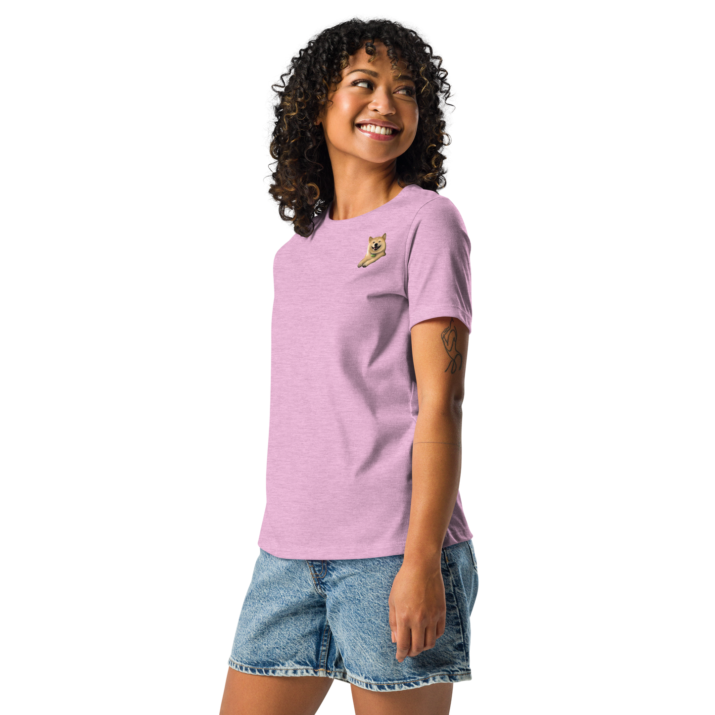 Custom Pet Women's Relaxed T-Shirt | Couch Cooper