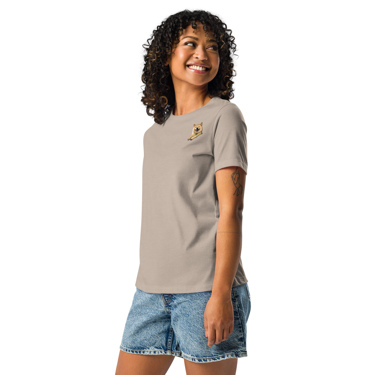 Custom Pet Women's Relaxed T-Shirt | Couch Cooper