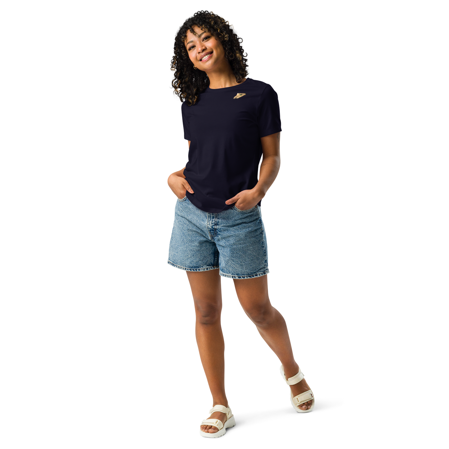 Custom Pet Women's Relaxed T-Shirt | Couch Cooper