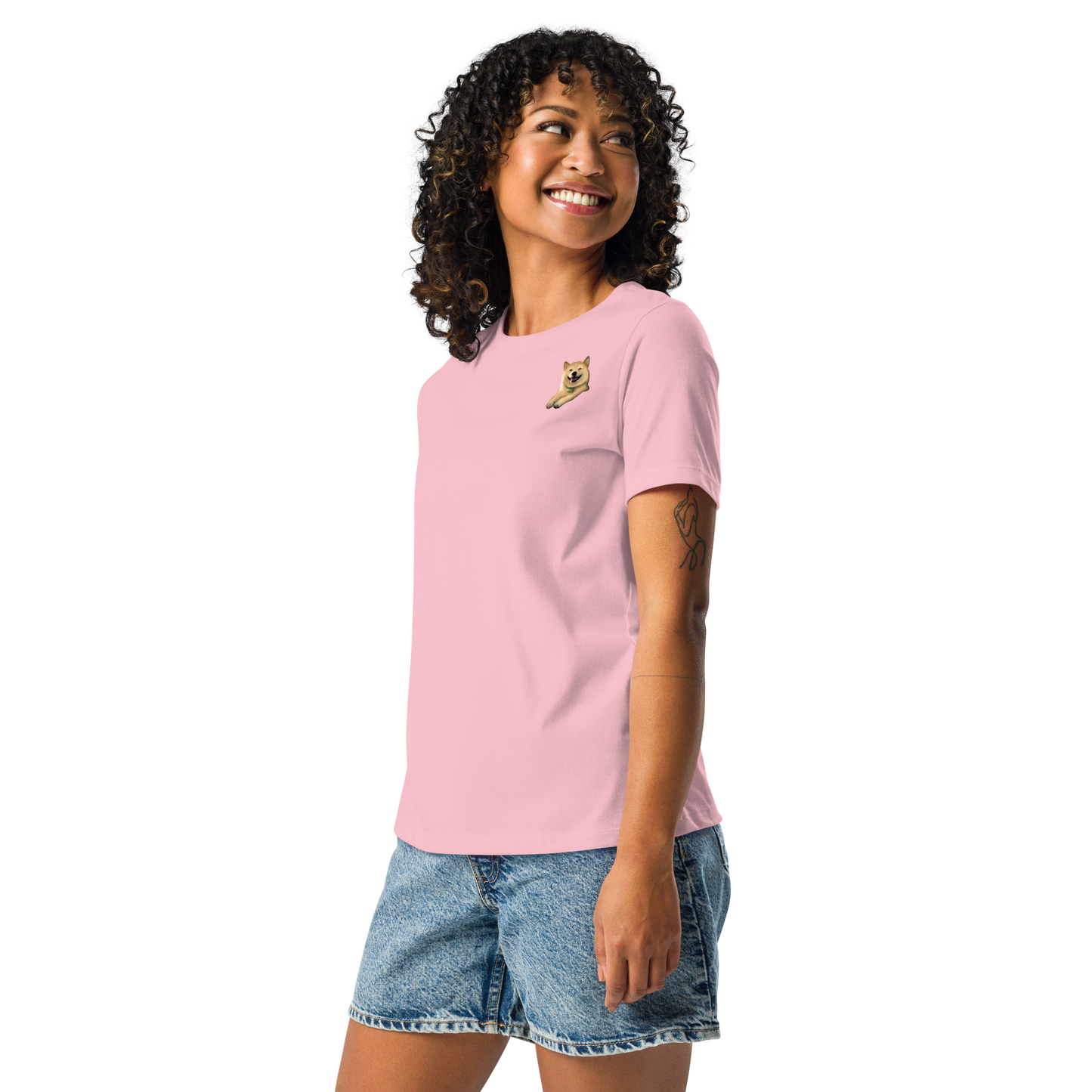Custom Pet Women's Relaxed T-Shirt | Couch Cooper
