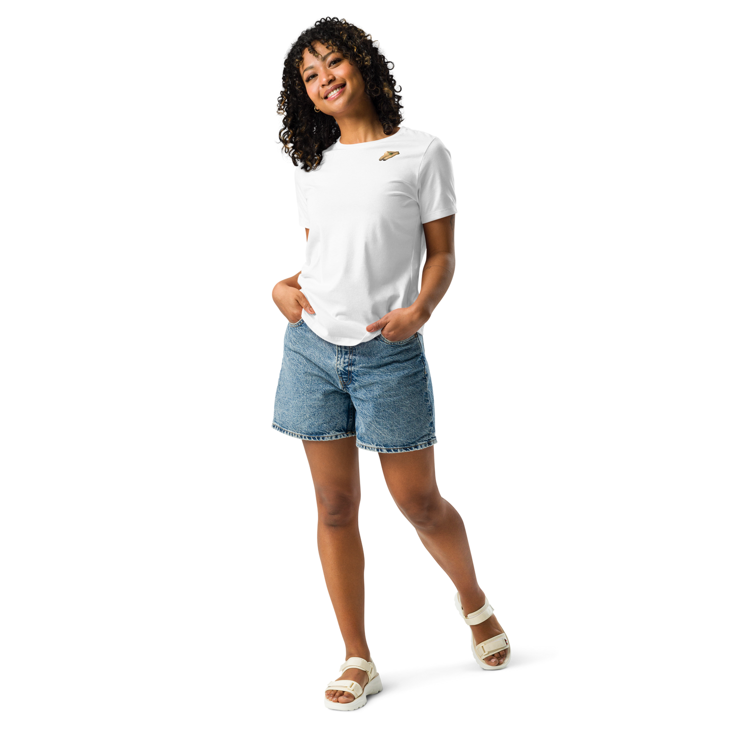 Custom Pet Women's Relaxed T-Shirt | Couch Cooper