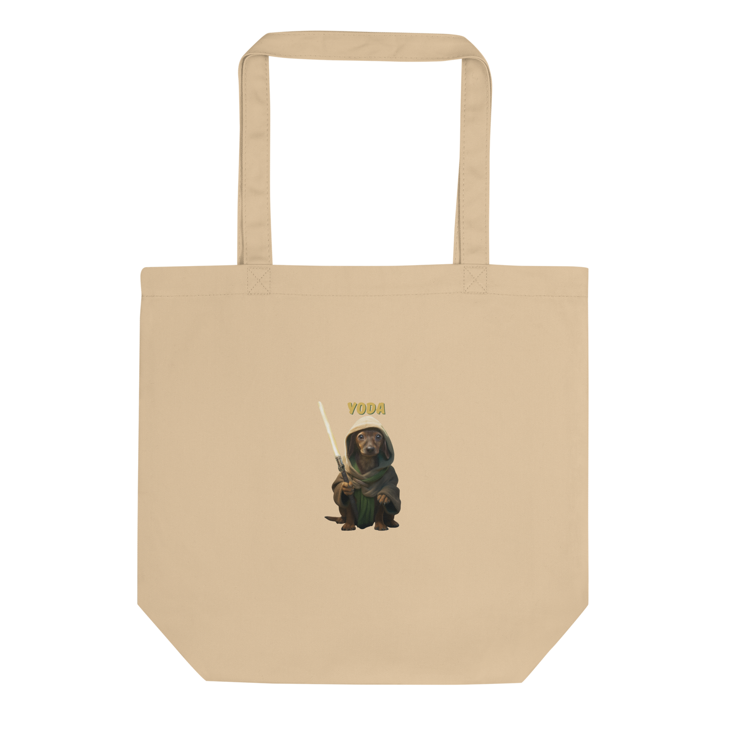 Custom Pet Eco Tote Bag for a dog named Yoda