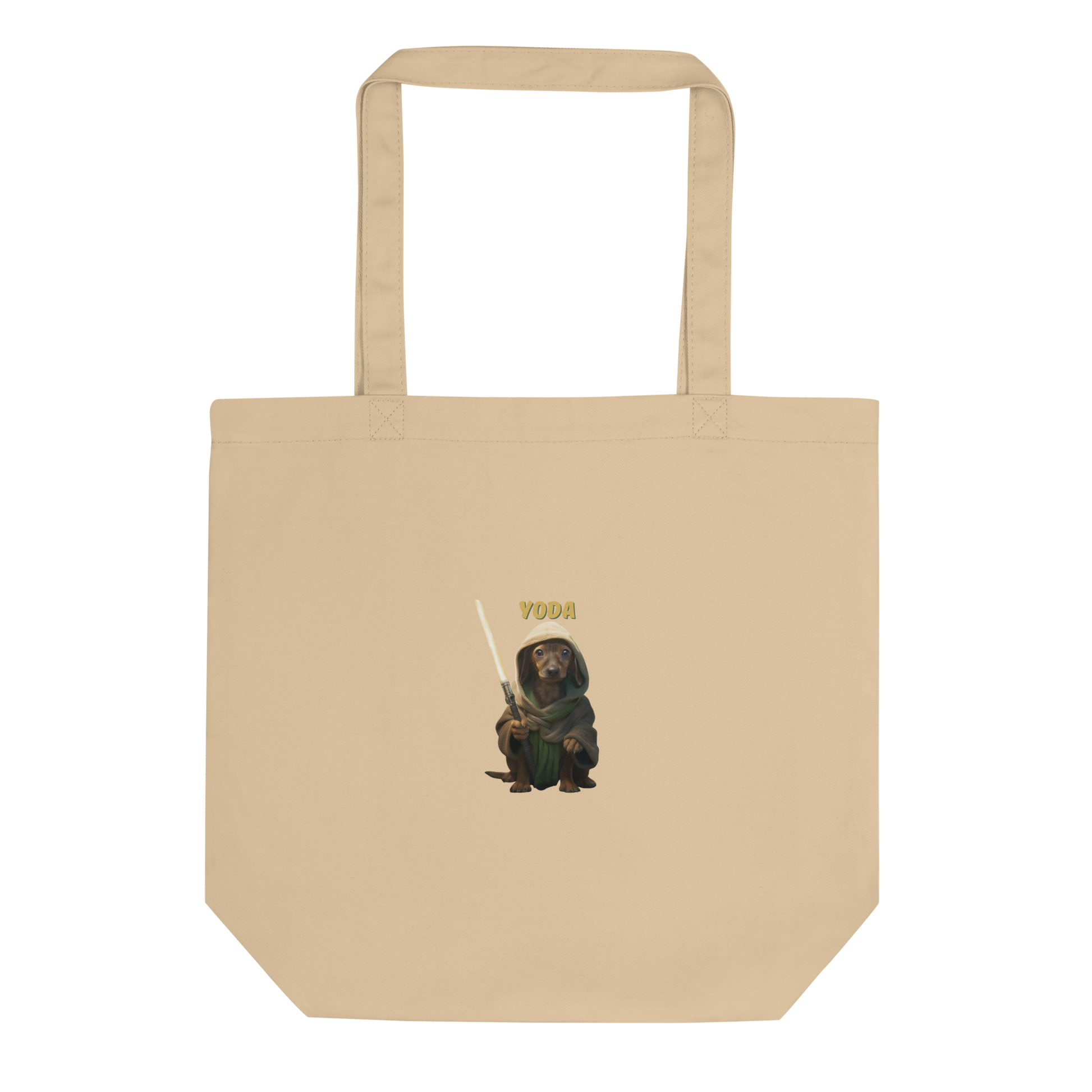 Custom Pet Eco Tote Bag for a dog named Yoda