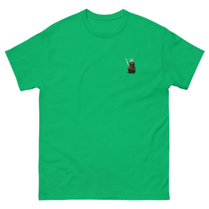 irish green Custom Pet Men’s Classic Tee for a dog named Yoda