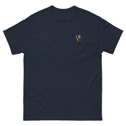 navy Custom Pet Men’s Classic Tee for a dog named Yoda