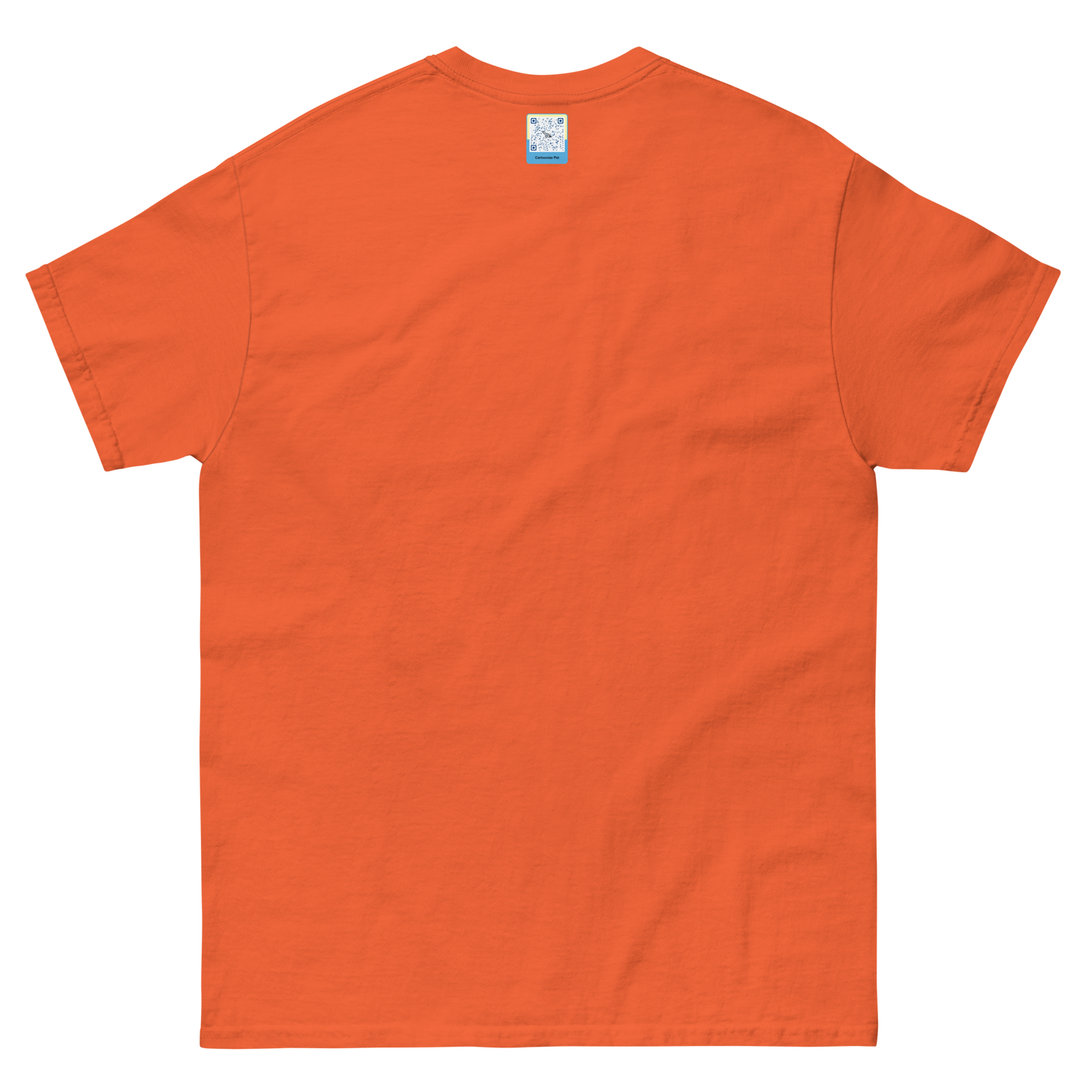 orange Custom Pet Men’s Classic Tee for a dog named Yoda