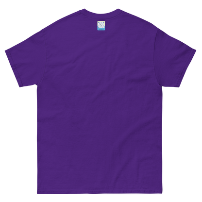 purple Custom Pet Men’s Classic Tee for a dog named Yoda