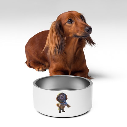 Custom Pet Bowl for a dog named Bella