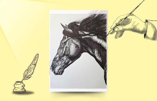 Custom Pen/Ink/Graphite Artwork