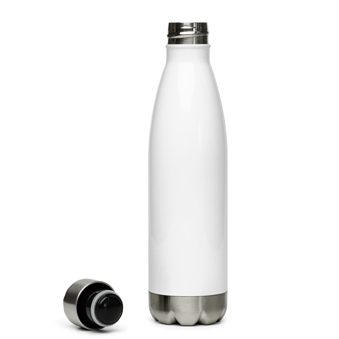 Custom Pet Stainless Steel Water Bottle for a horse named Bella