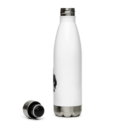 Custom Pet Stainless Steel Water Bottle for a horse named Bella