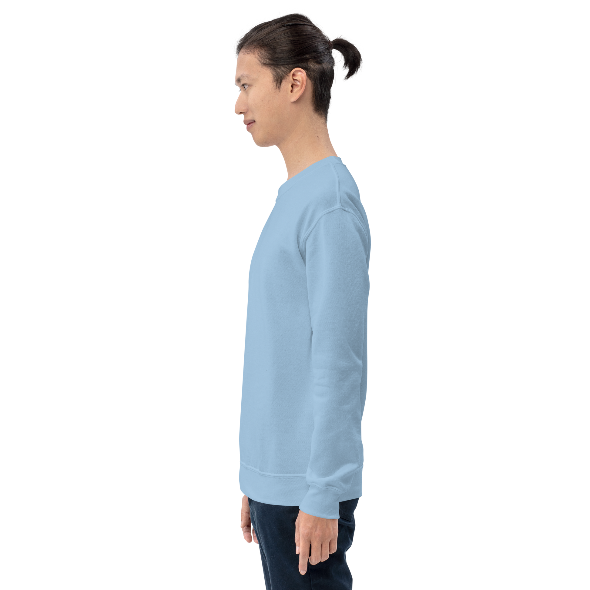 light blue Custom Pet Unisex Sweatshirt for a horse named Bella