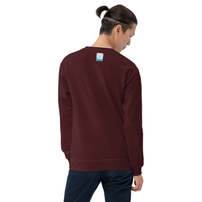 maroon Custom Pet Unisex Sweatshirt for a horse named Bella