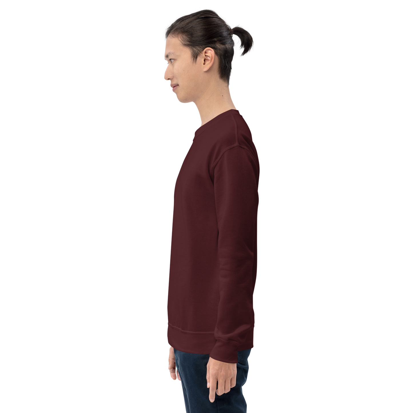 maroon Custom Pet Unisex Sweatshirt for a horse named Bella