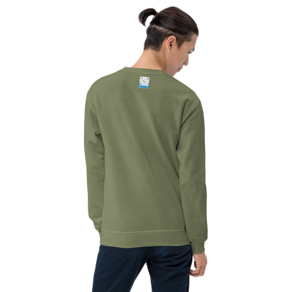 military green Custom Pet Unisex Sweatshirt for a horse named Bella