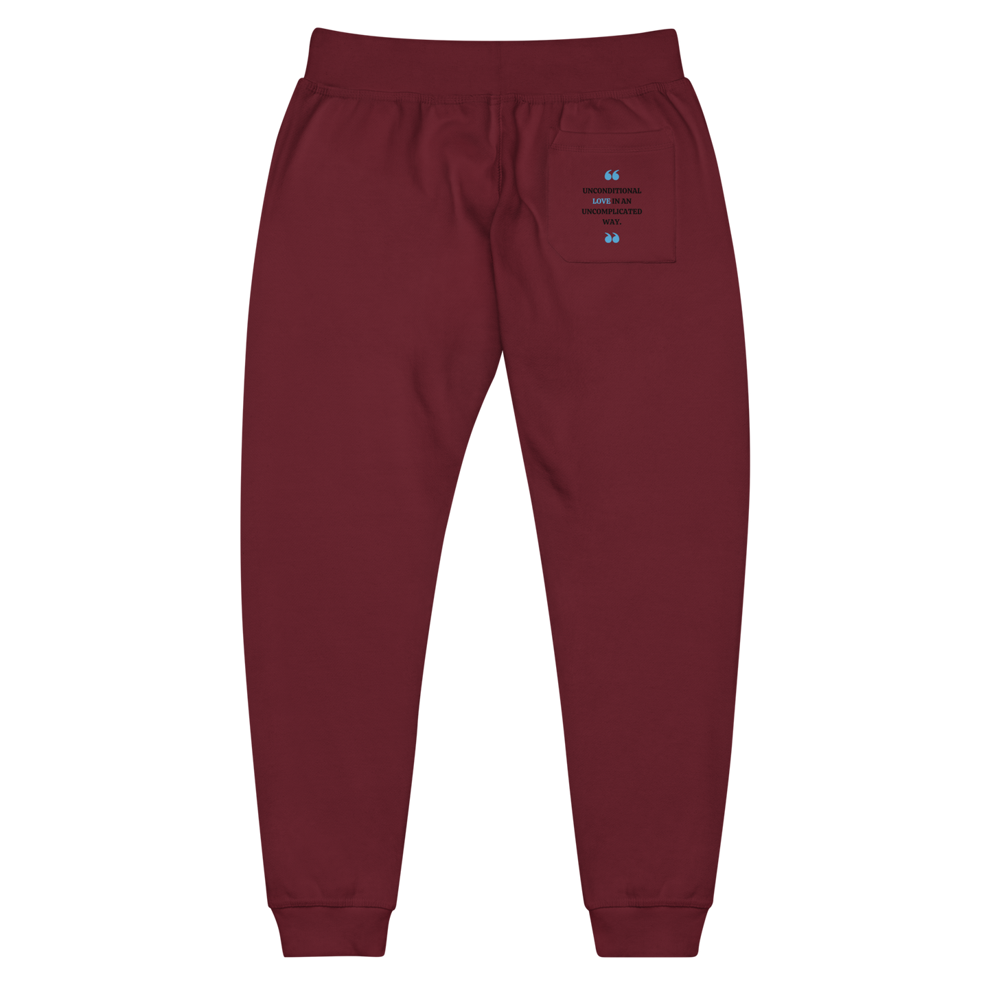 Unisex fleece sweatpants