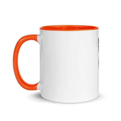 white and orange Custom Pet Coffee Mug for a horse named Bella