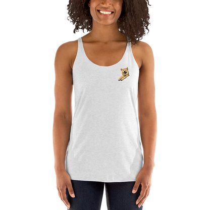 Custom Pet Women's Racerback Tank | Couch Cooper