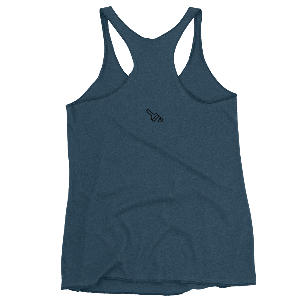 indigo Custom Pet Women's Racerback Tank for a dog named Yoda