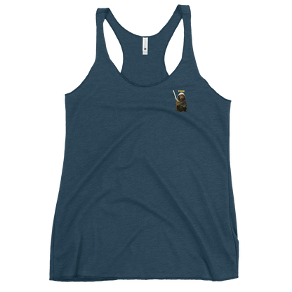 indigo Custom Pet Women's Racerback Tank for a dog named Yoda